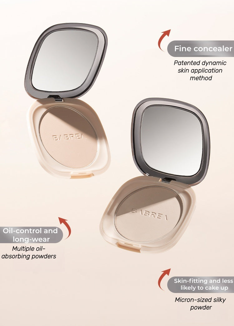 BABREA Long-wear Oil-control Moist Suncreen Pressed Powder SPF50+ PA+++ T5524