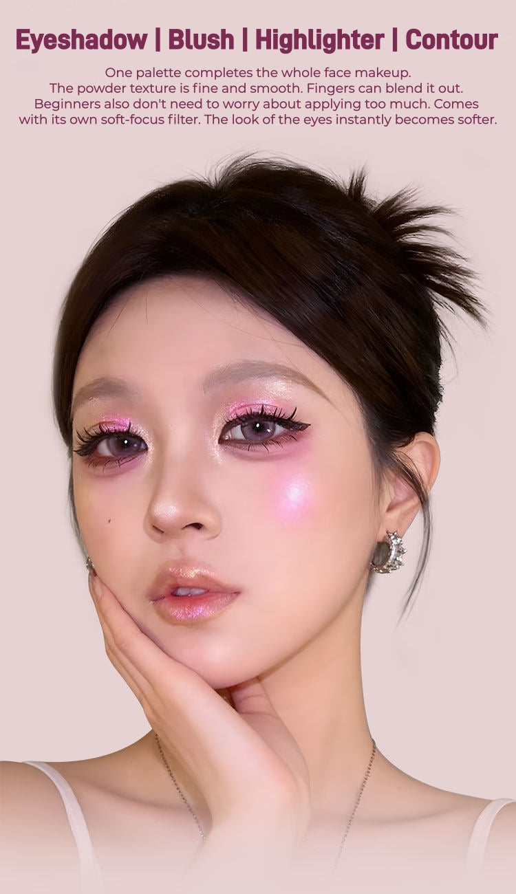SheenEffect Love In A Dream 9-color Eyeshadow Palette T5806