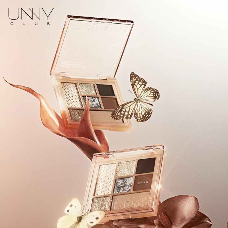 UNNY CLUB Fantasy Butterfly 7-color Eyeshadow Palette T4440