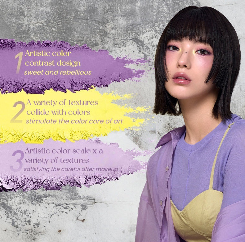 3CE 25-color Eyeshadow Makeup Palette #Lavender Unfold T5444