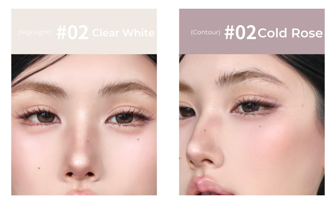 LEEMEMBER Little Bear Collection Matte Highlighter & Contour Powder T5131