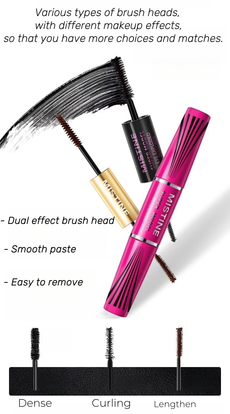 Mistine 4D Langtidsholdbar Forlængende &amp; Krøllende Mascara T4531