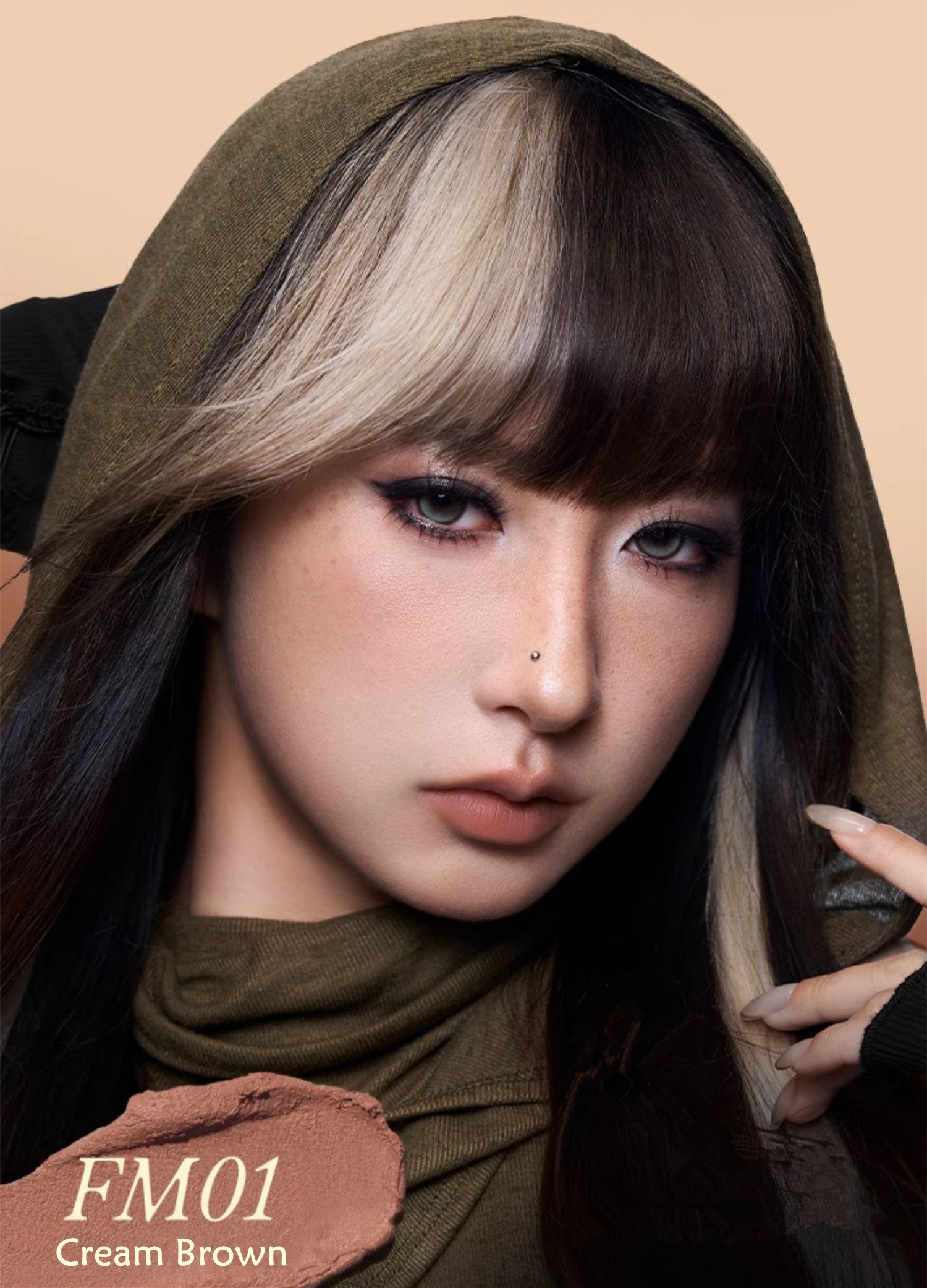 INSBAHA Wild Flame 65% Oil Moisturizing Matte Lipstick T4170