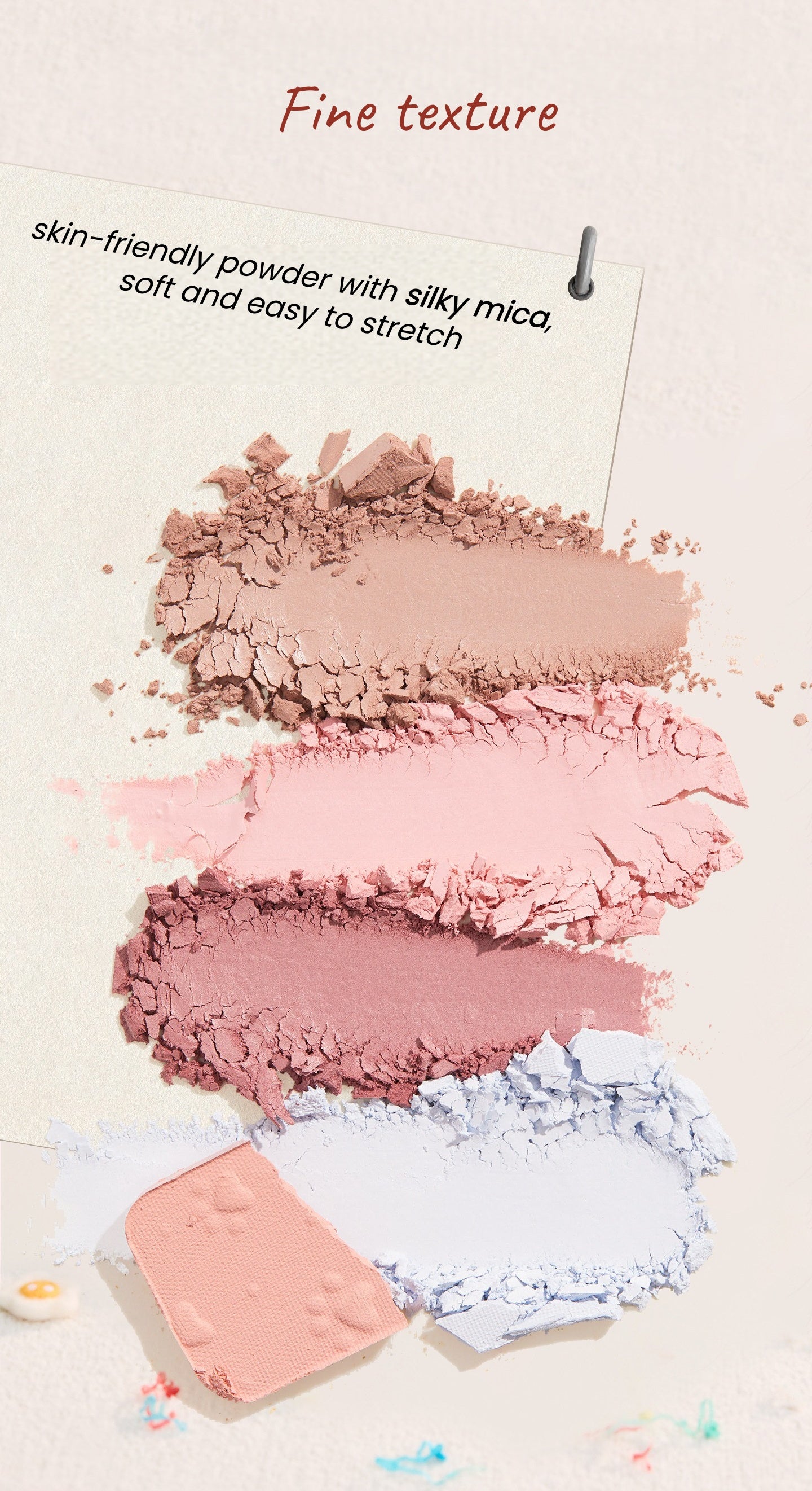 JILL LEEN Little Bear 9-color Eyeshadow Makeup Palette T5616