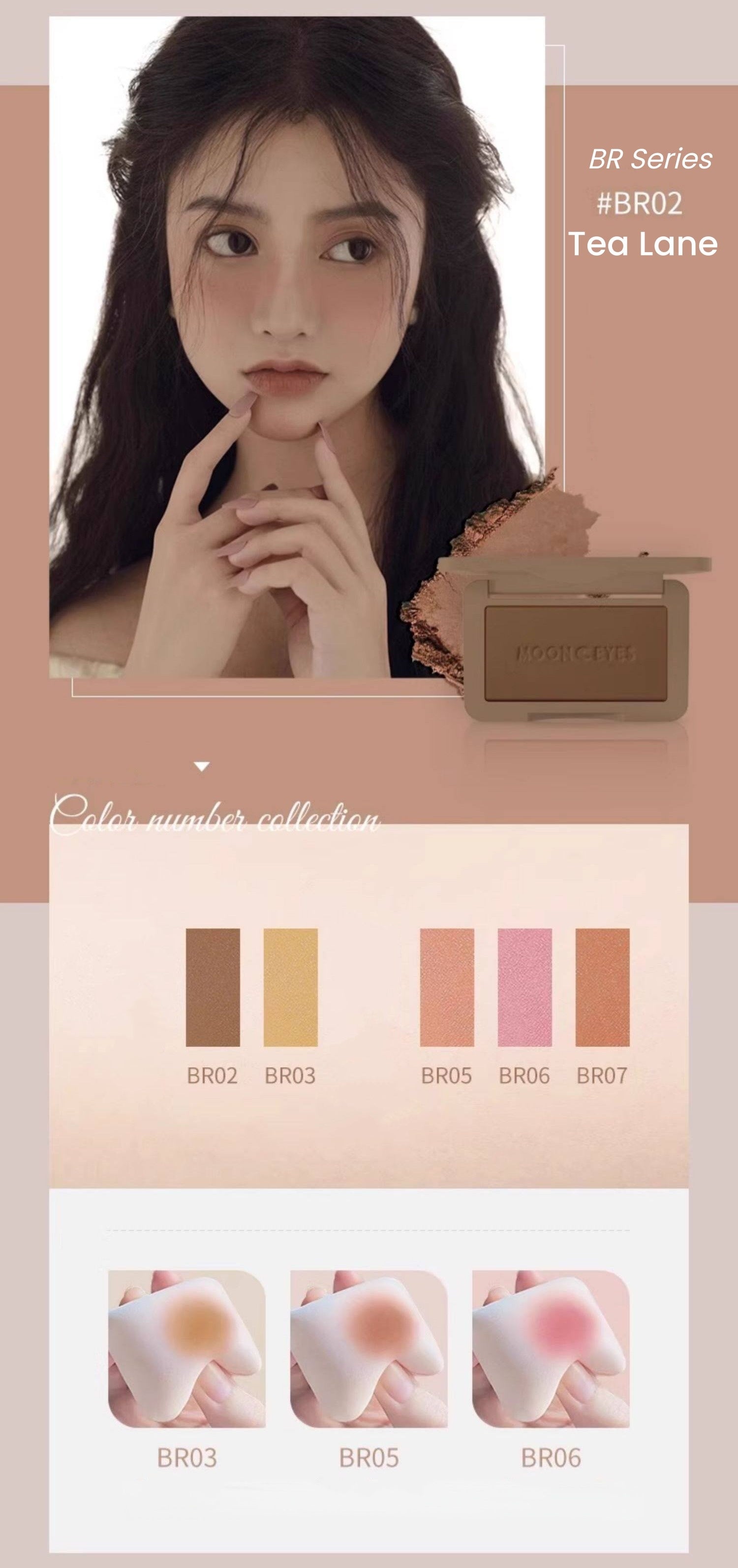 MOONEYES Gummy Candy Collection Matte Blusher T5473