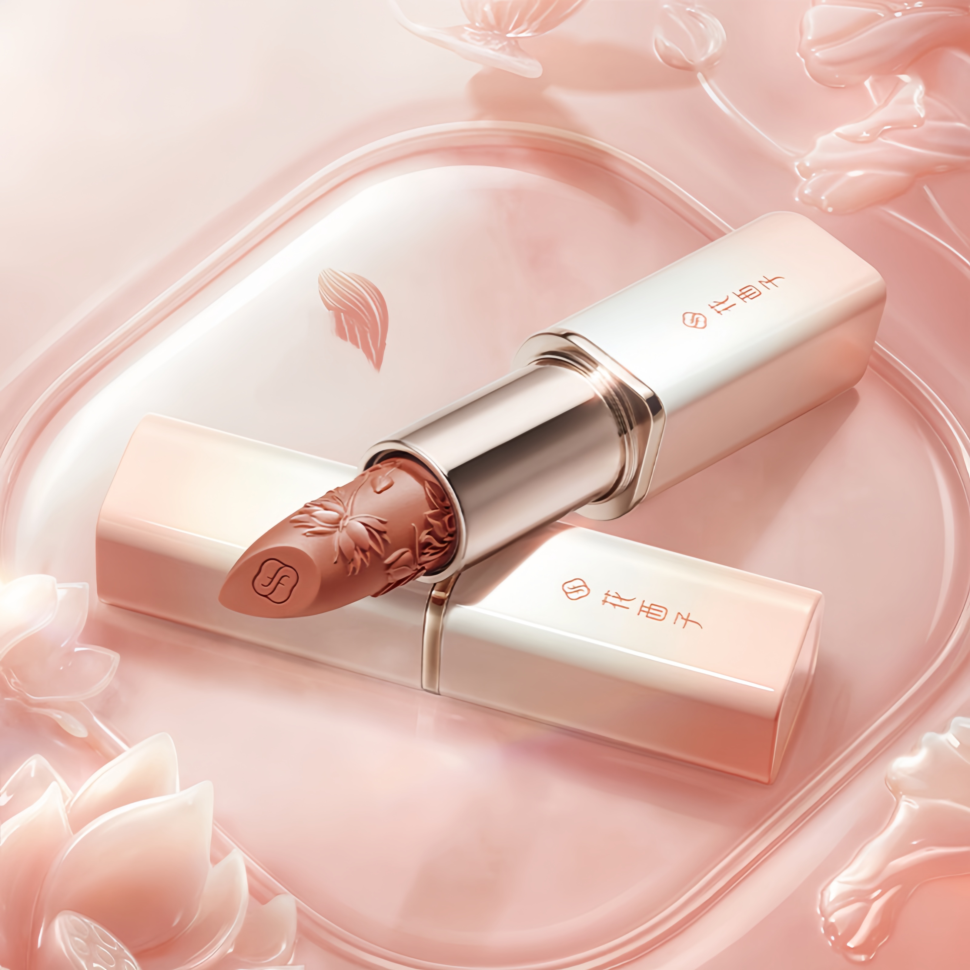 Florasis Long-wear Essential Hydration Glossy Lipstick T4895