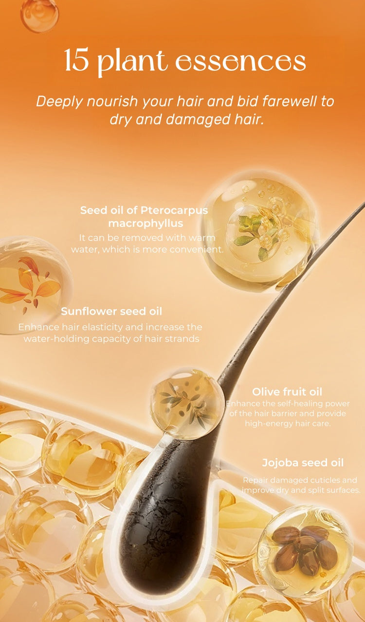 AFU Argan Nut Seed Hair Essencen Oil T5139