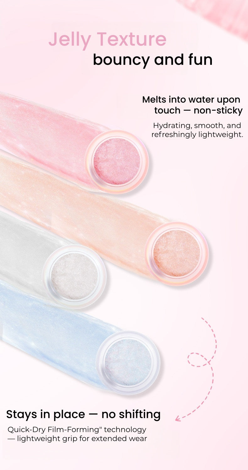 ROMANTIC BEAUTY Glossy Long-wear Jelly Highlighter Cream T5712
