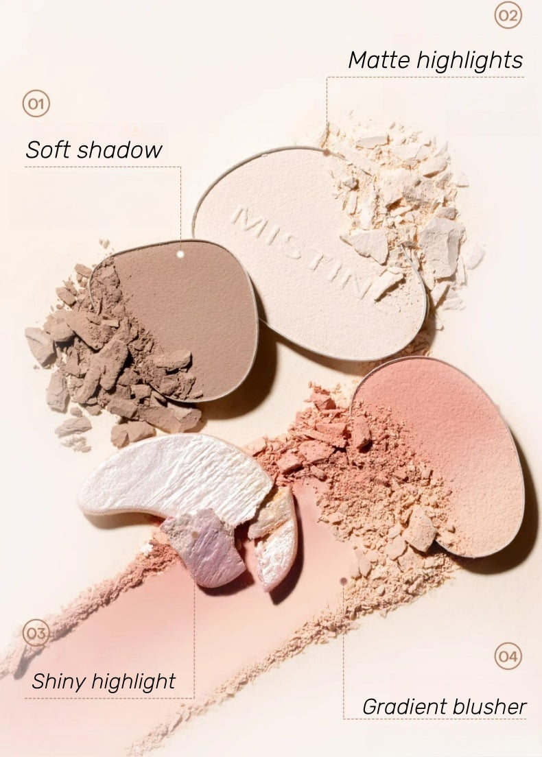 MISTINE Thai Milk Coffee All-In-One Makeup Palette T4452