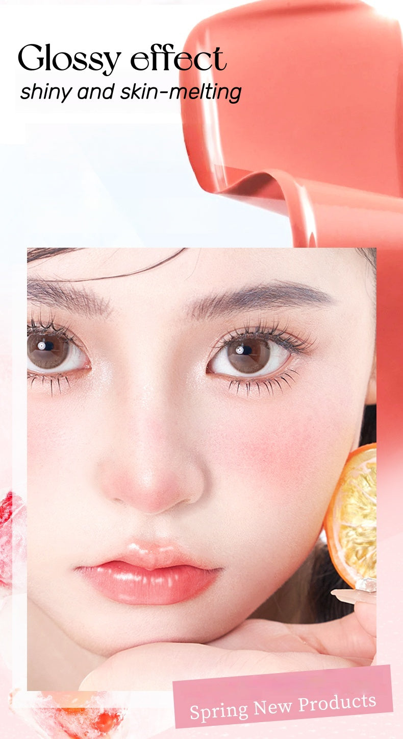 GOGO TALES Mini Ice-cream Moist Glossy Lip Gloss T5239