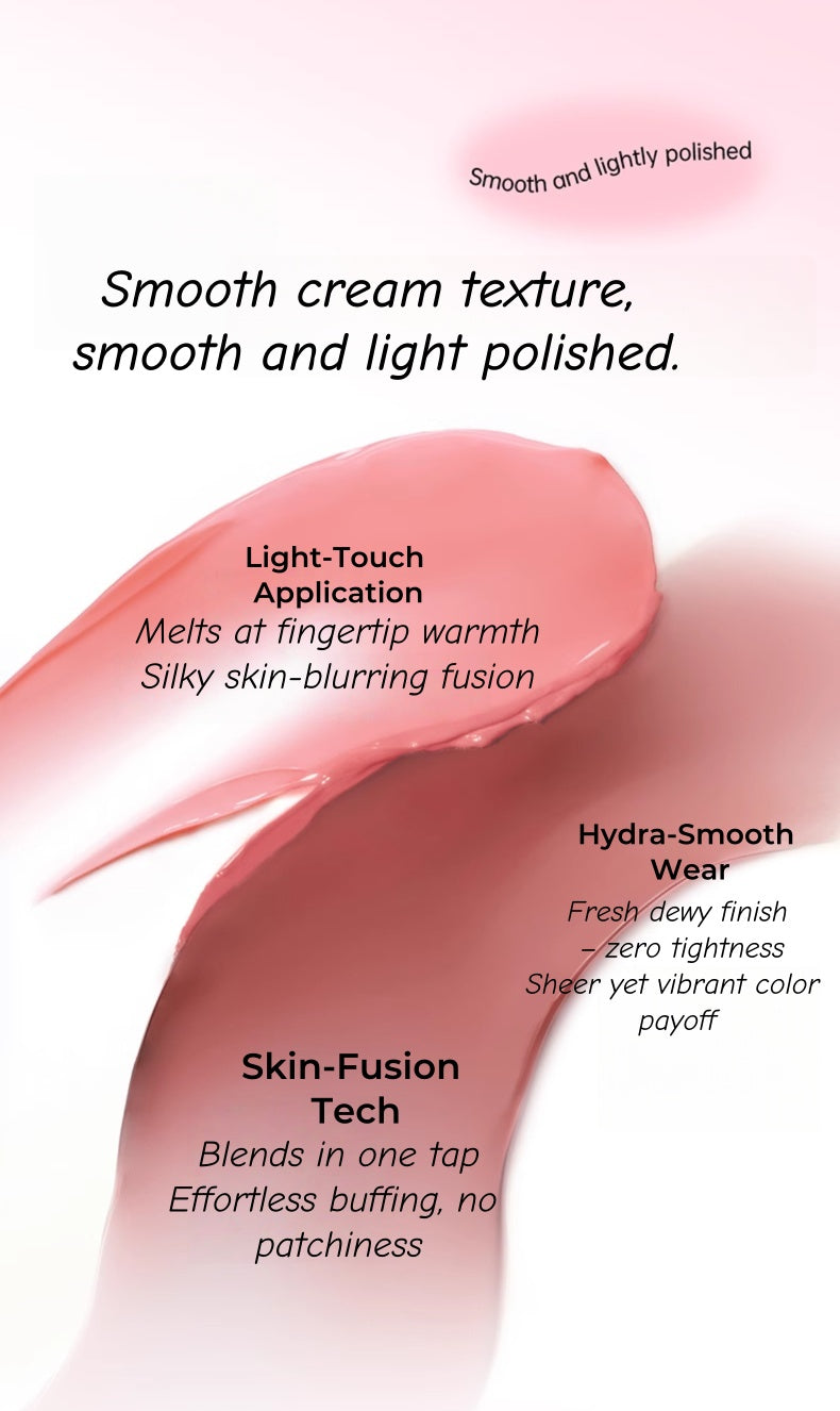 Mooekiss Long-wear Airy Matte Makeup Blusher Cream T4696
