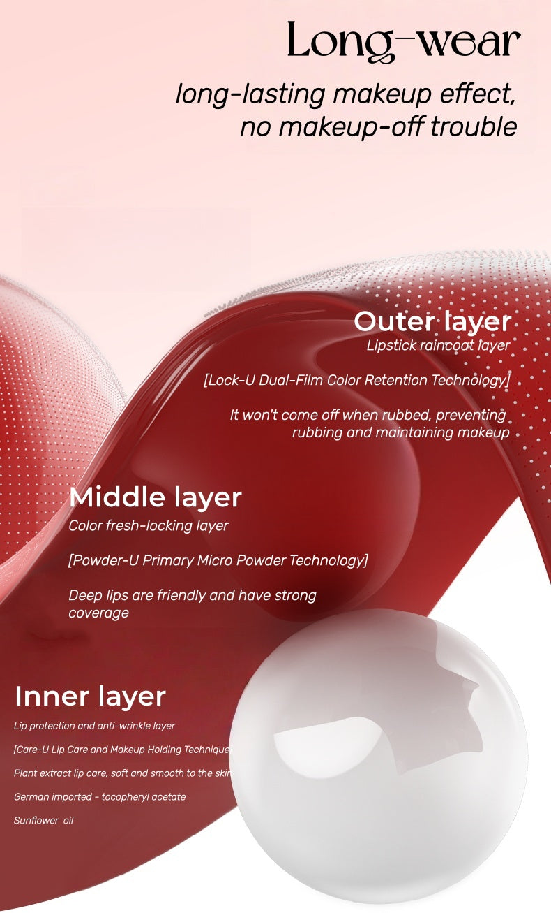 UKISS Read Your Minds Double-head Glossy & Matte Lip Glaze T5346