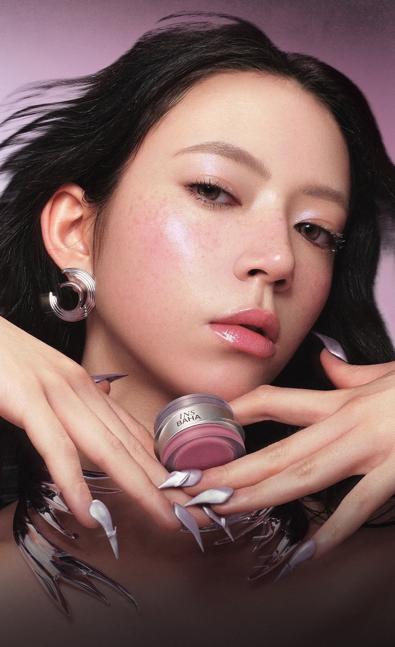 INSBAHA Rebel Collection Glossy & Matte Double-effect Blush Cream T5949