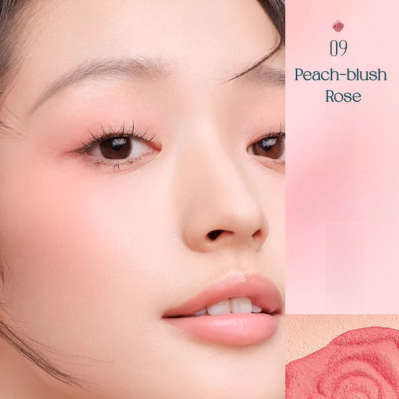 Florasis Flower Essence Moist 2-color Makeup Blusher T5488