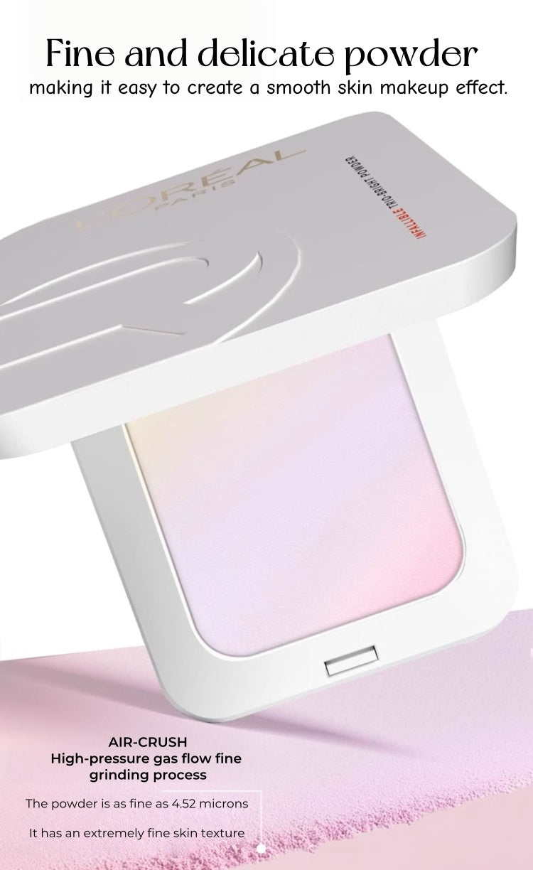 L'Oréal 3-color Gradient Long-wear Princess Pressed Powder T4909