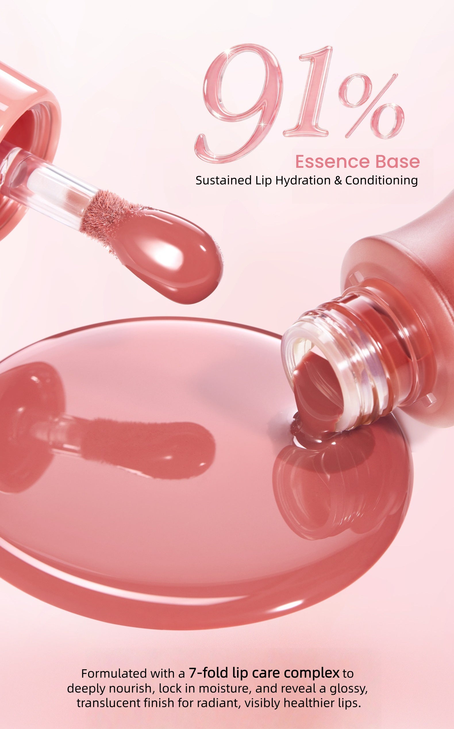 MOOEKISS Glossy Plumbing Lip Gloss T5860