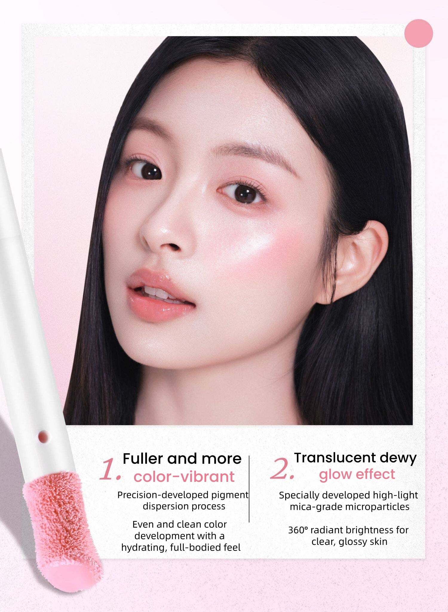 NEIYOU Long-wear Moist Nourish Liquid Blusher T5821
