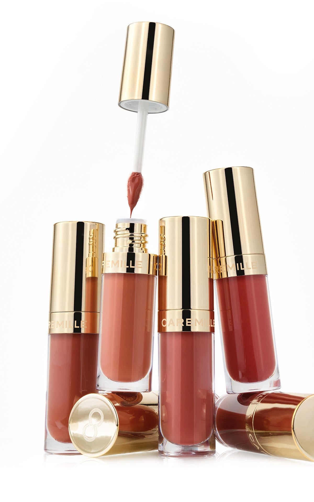 CAREMILLE Go-nude Essence Liquid Glossy Lip Gloss T5054