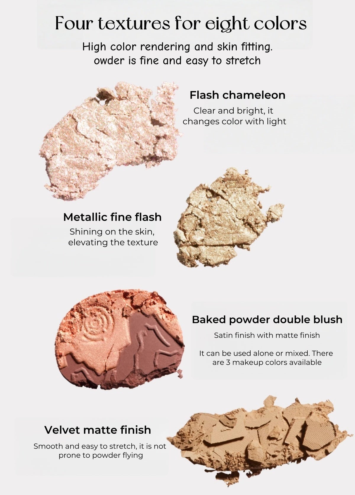 CATKIN Silver Mirror 7-color All-In-One Makeup Palette T5027