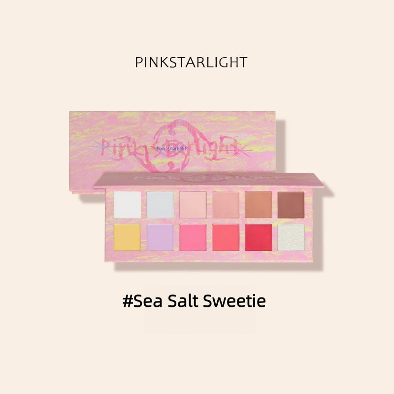 PINK STARLIGHT Multi-use 12-color Makeup Eyeshadow Palette T5947