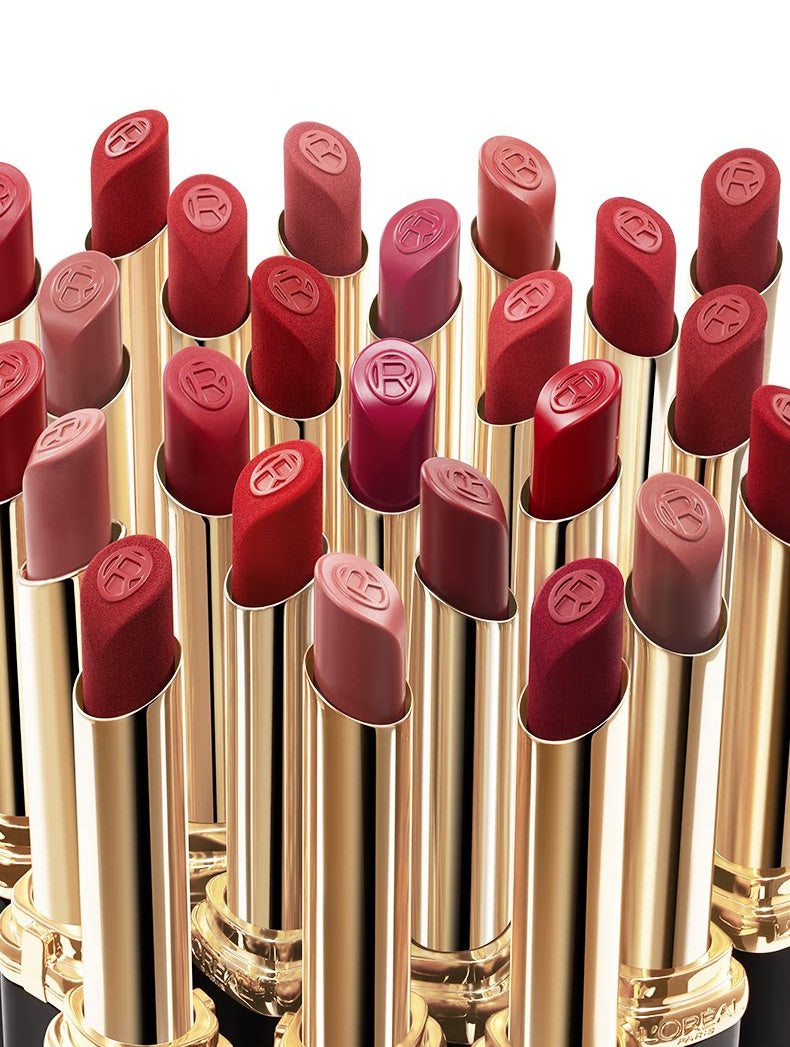 L'Oreal Glossy & Matte Black Tube Lipstick T6032