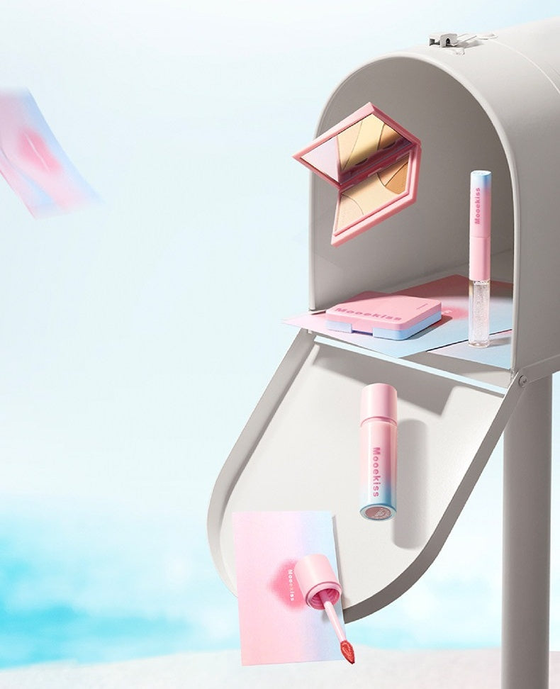 MOOEKISS Pink Blue Collection Velvet Matte Lip Mud T5669