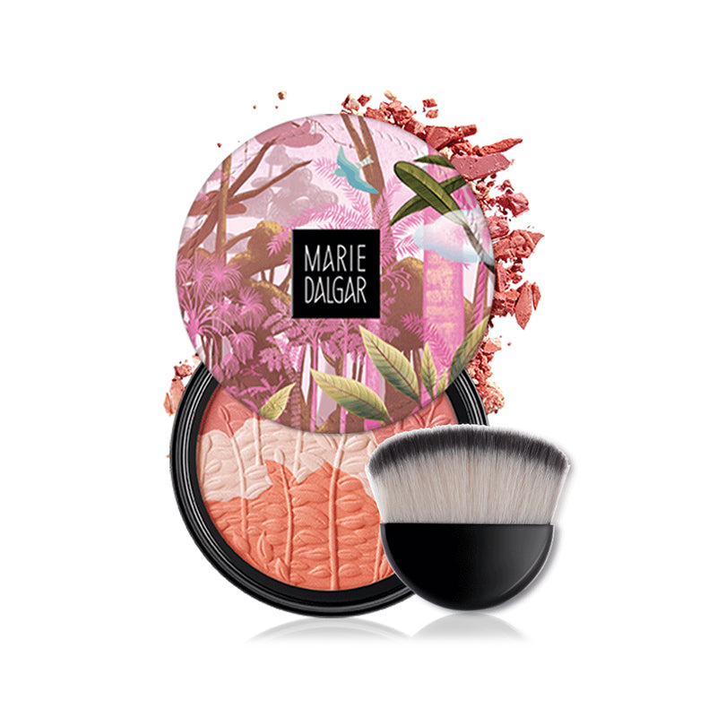 أحمر خدود مطفي ثلاثي الألوان من ماري دالغار T3717