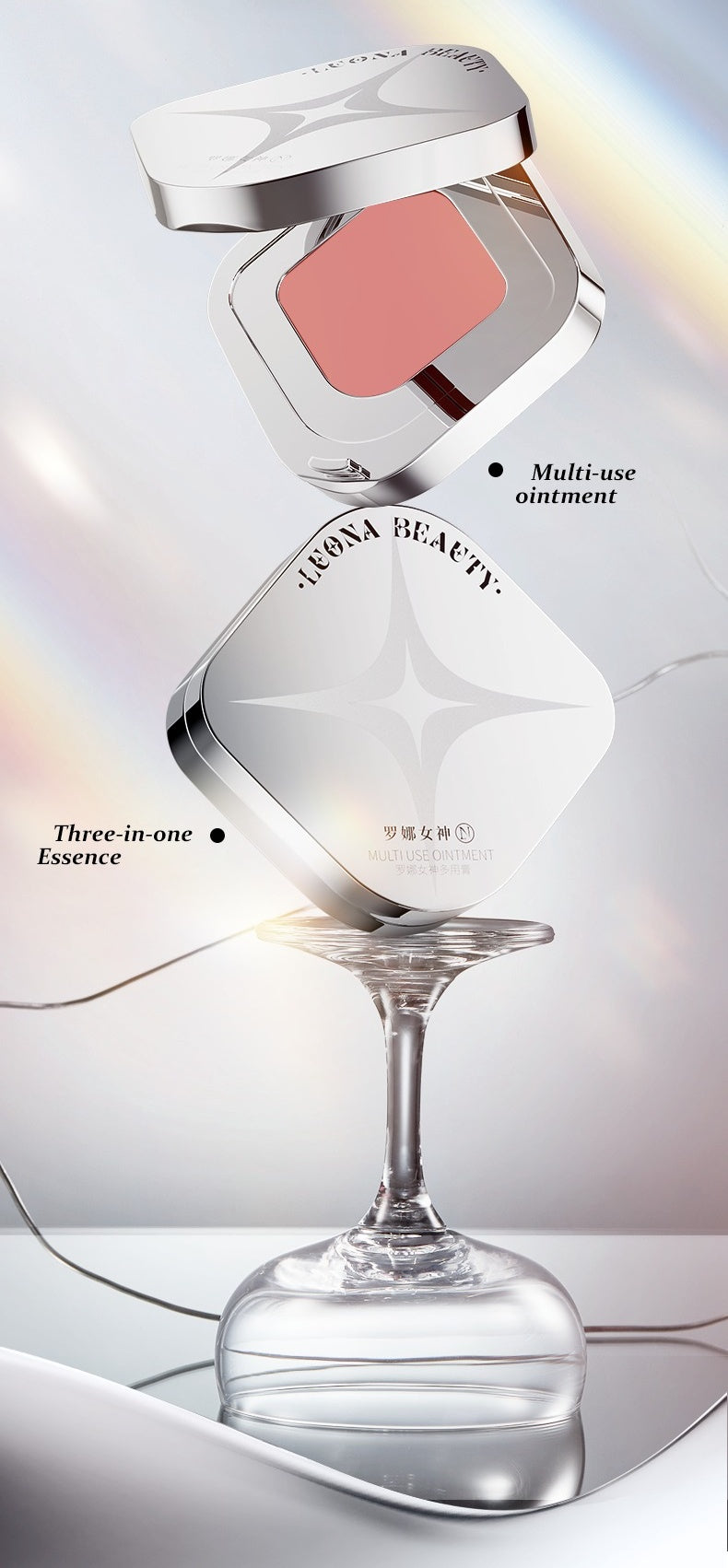 LUONA NOESS Essence Multi-use Makeup Cream for Blusher & Eyeshadow & Lipstick T5508