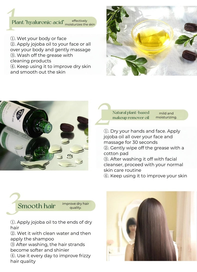 AFU Moisture Dissolve Blackhead Jojoba Oil & Carrier Essential Oil T5141