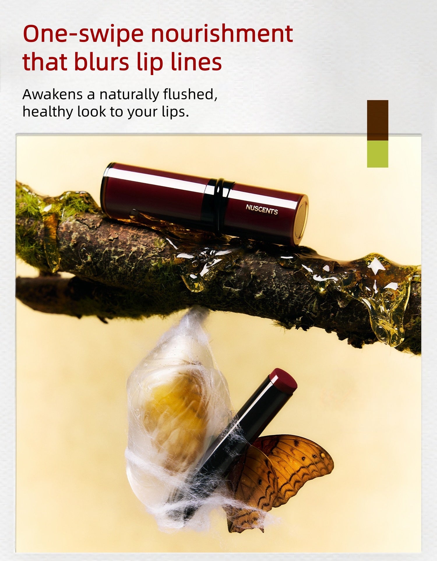 NUSCENTS Glossy & Matte Moist Essence Lipstick T5747