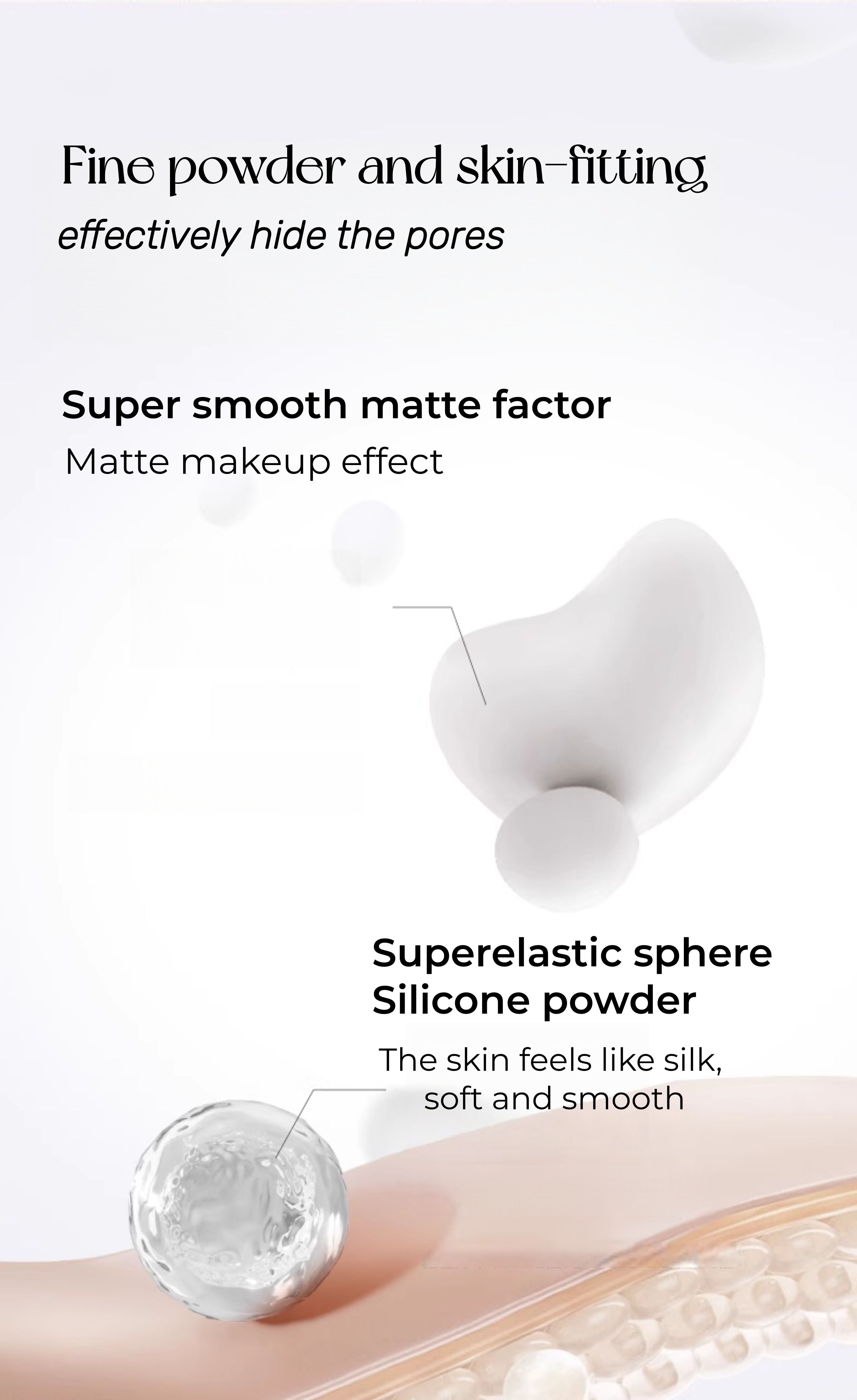 PUCO Big & Little Monster Long-wear Oil-control Matte Pressed Powder T5338