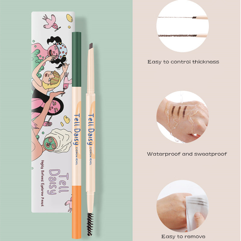 قلم حواجب مثلث فائق الدقة مقاوم للماء من تيل ديزي T3725