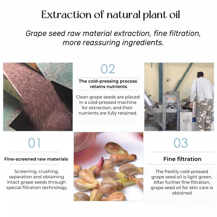 AFU Grape Seeds Moisture Deep Nourishment Carrier Essential Oil T5143