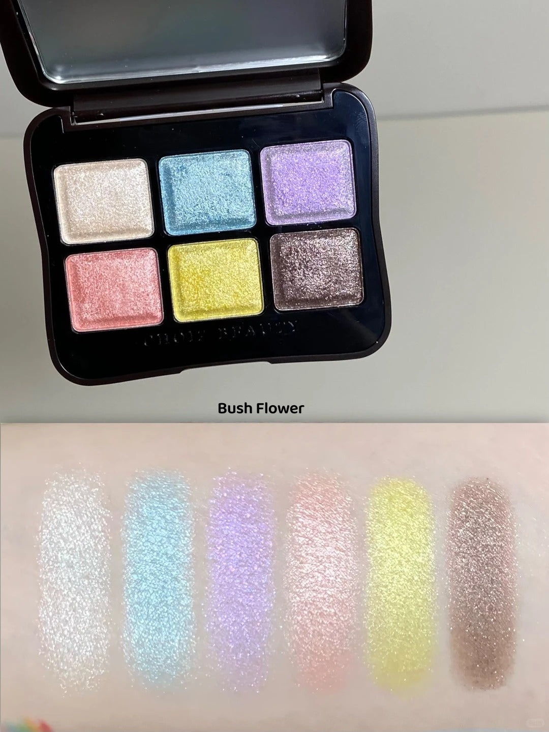 CHOIZ BEAUTY Gemstone Collection Liquid Powder Eyeshadow Palette T5788