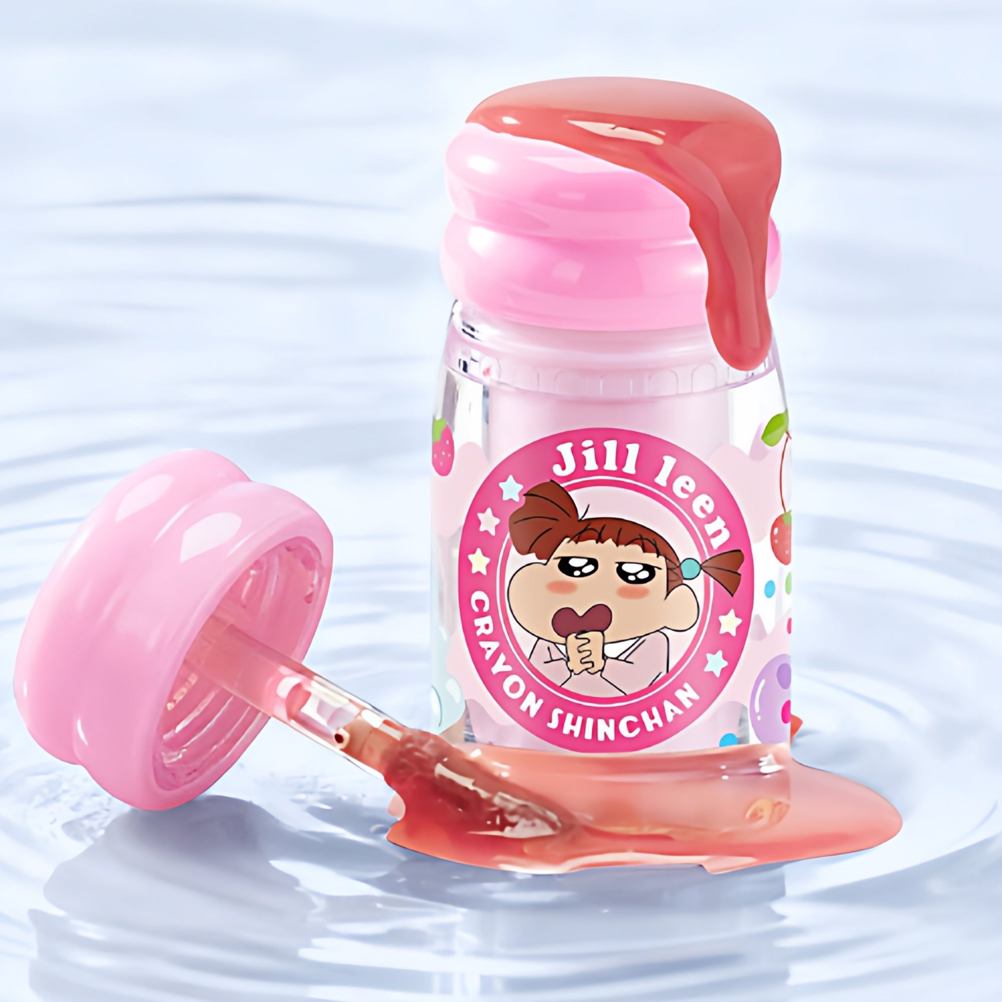 JILL LEEN X Crayon Shin-chan Glossy Long-wear Lip Gloss T5628
