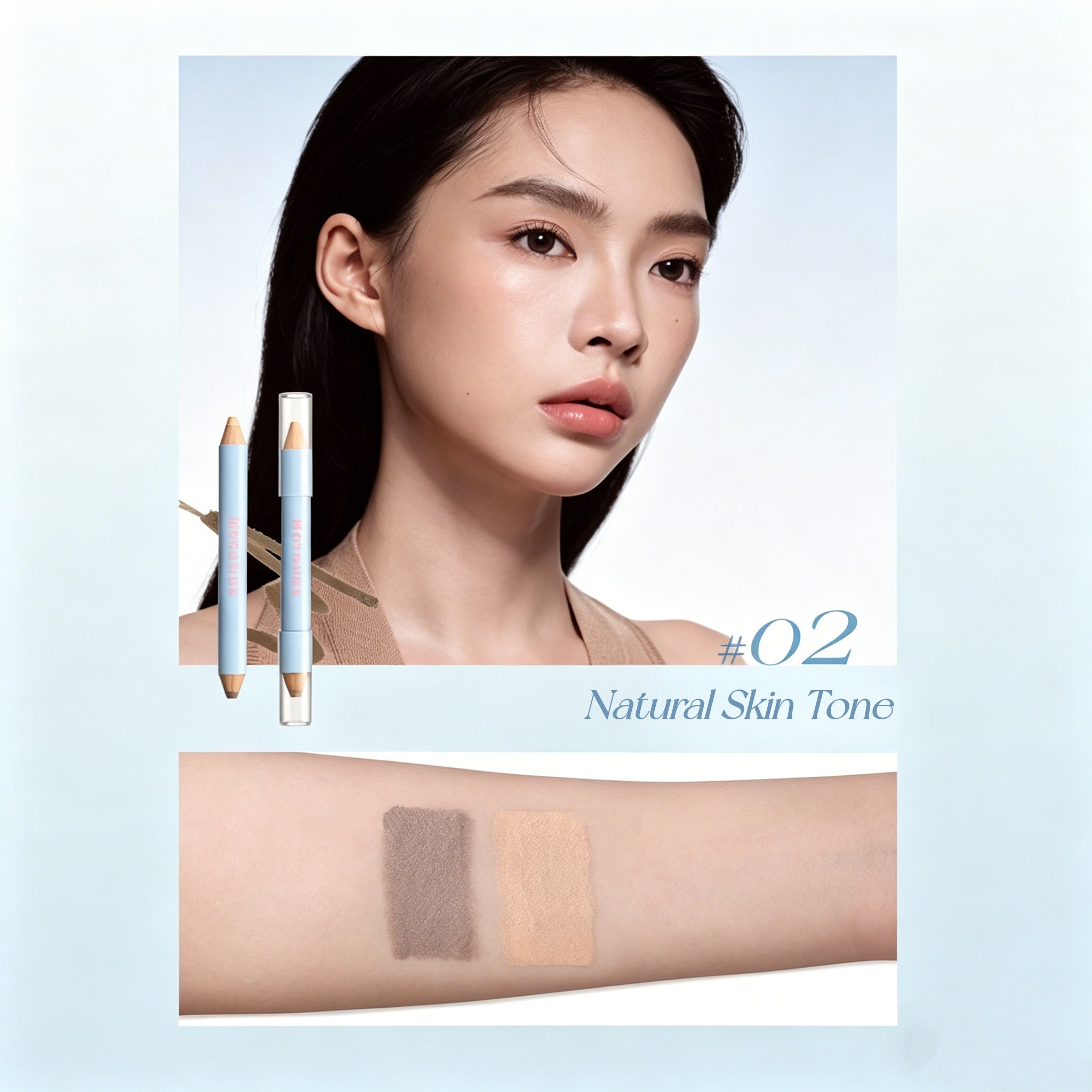 MOOEKISS Double-head Highlighter & Contour Pencil T5665