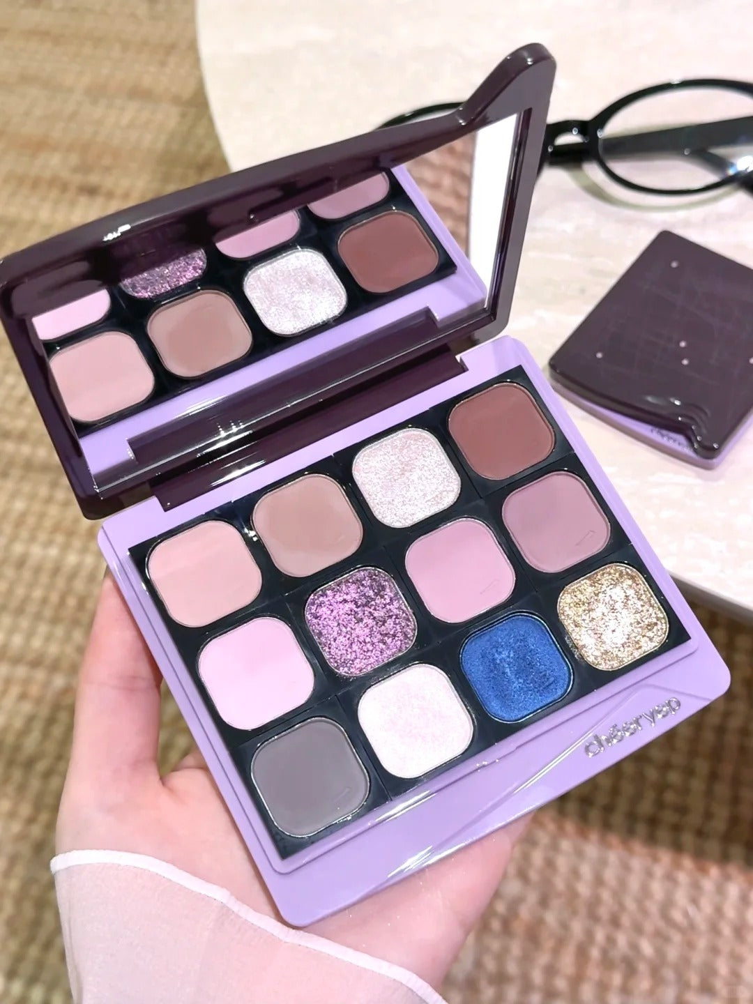 QianYan Intellectual Notes Collection DIY Eyeshadow Palette T5700