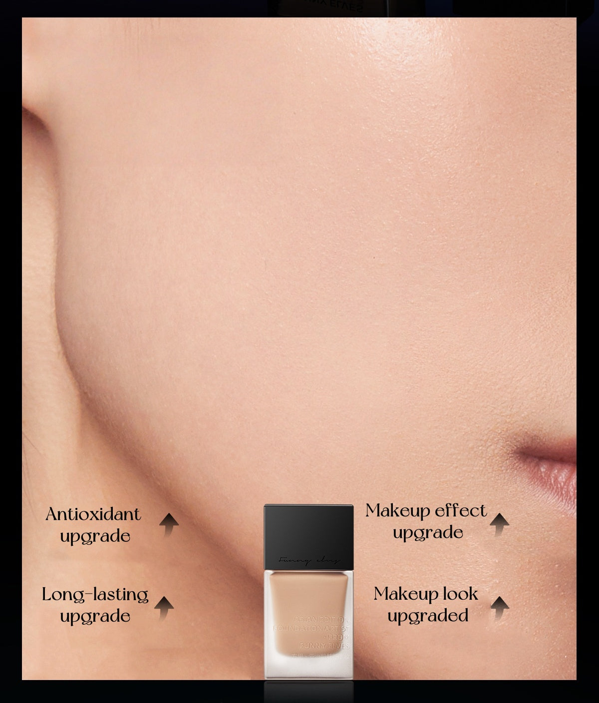 Funny Elves Special Agent Long-wear Concealer Liquid Foundation (3.0) T4829