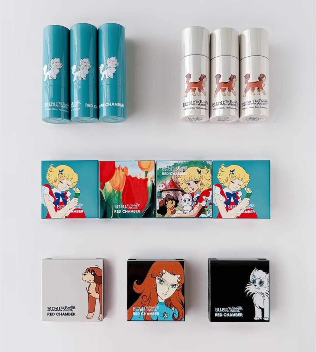 RED CHAMBER X LULU Flower Angel Multi-Use Makeup Liquid For Blusher & Eyeshadow & Lipstick T4152