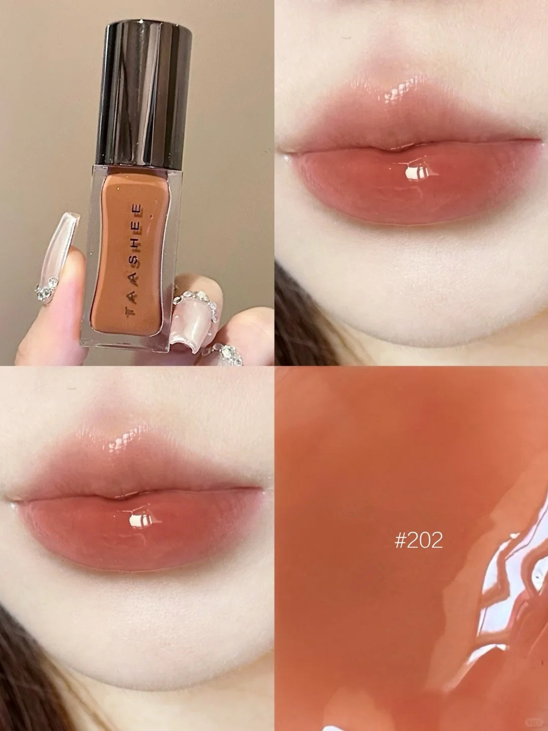 TAASHEE Essential Oil Nourishing Mirror Lip Glaze T4248