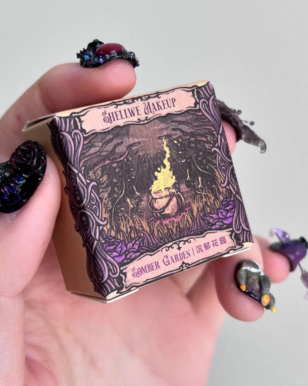 SHELLWE MAKEUP X Freya86 Wisteria Multi-Use Blusher & Lip Mud (2 boxes) T4114