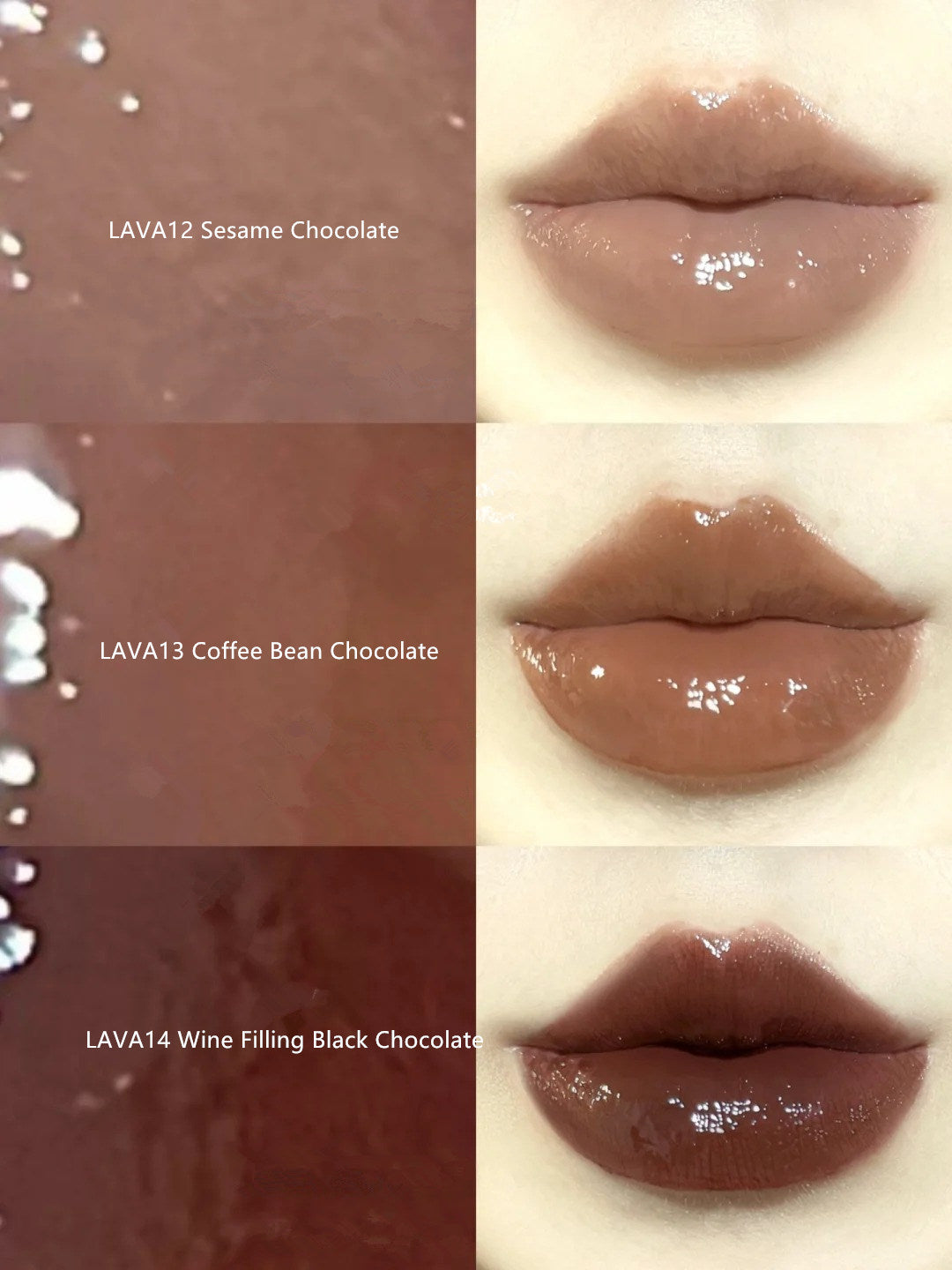 LEEMEMBER Molten Chocolate Moist Mirror Lip Gloss T4312