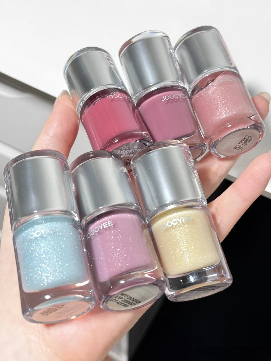 Joocyee Aura Glaze Collection Blusher & Highlighter & Lip Gloss T4916