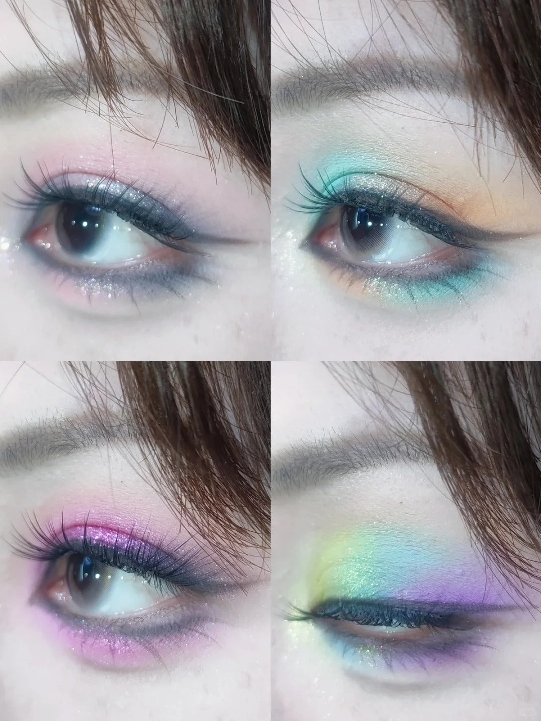 CHOIZ BEAUTY 15-color Porcelain Glazes Eyeshadow Palette T5728