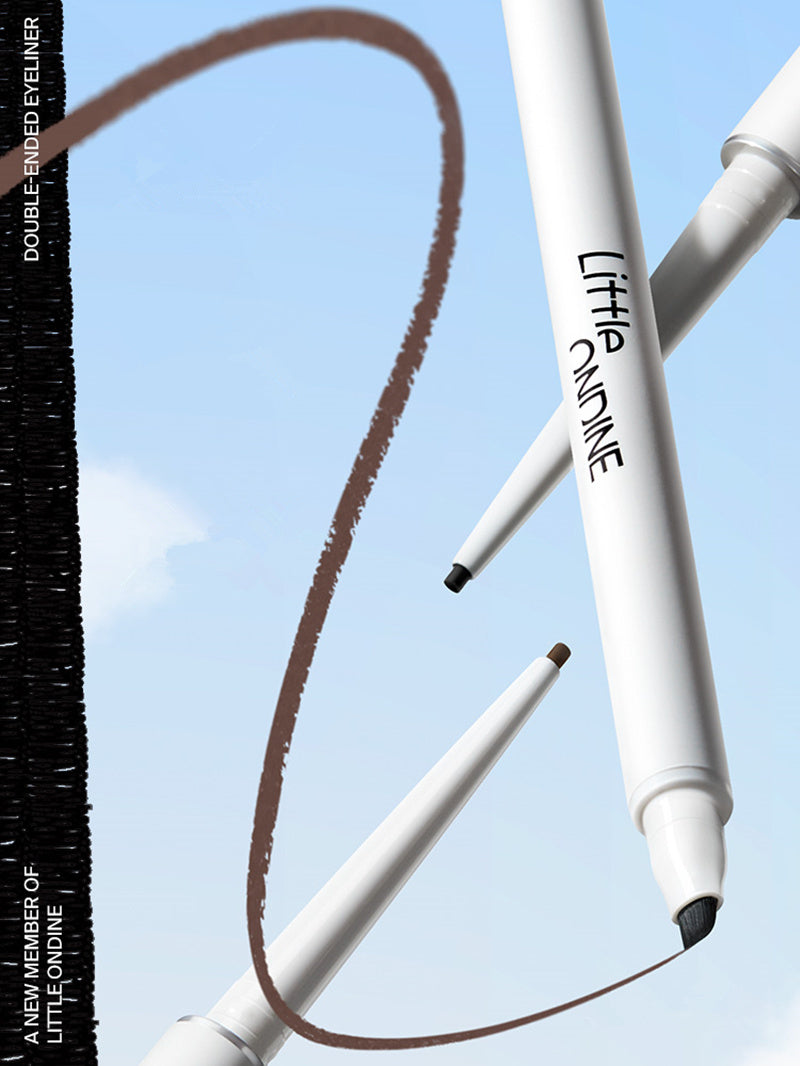LITTLE ONDINE Waterproof Double-ended Gel Eyeliner Pen T3807