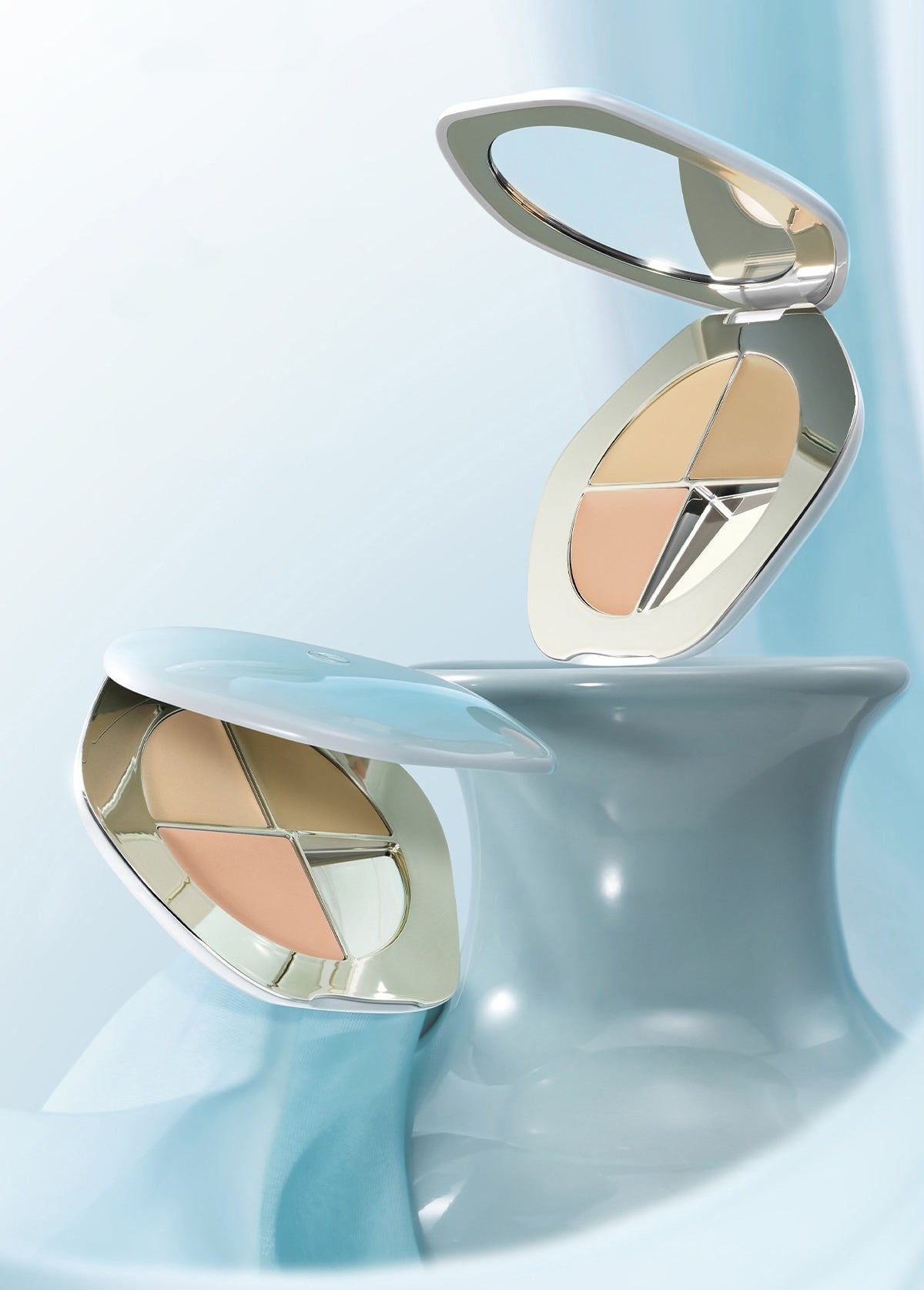 TIMAGE Silky Long-wear 3-color Concealer Palette (2.0) T6049