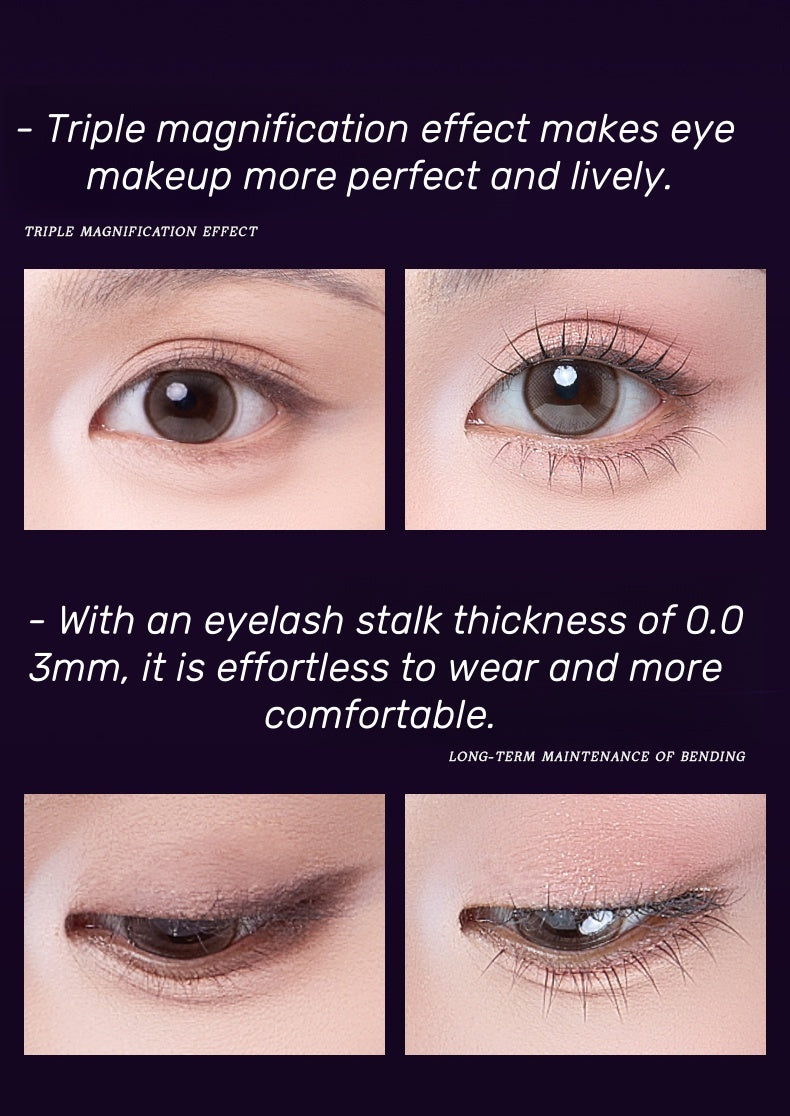 Lishu Girls Group 2.0 Natural False Eyelashes T4594