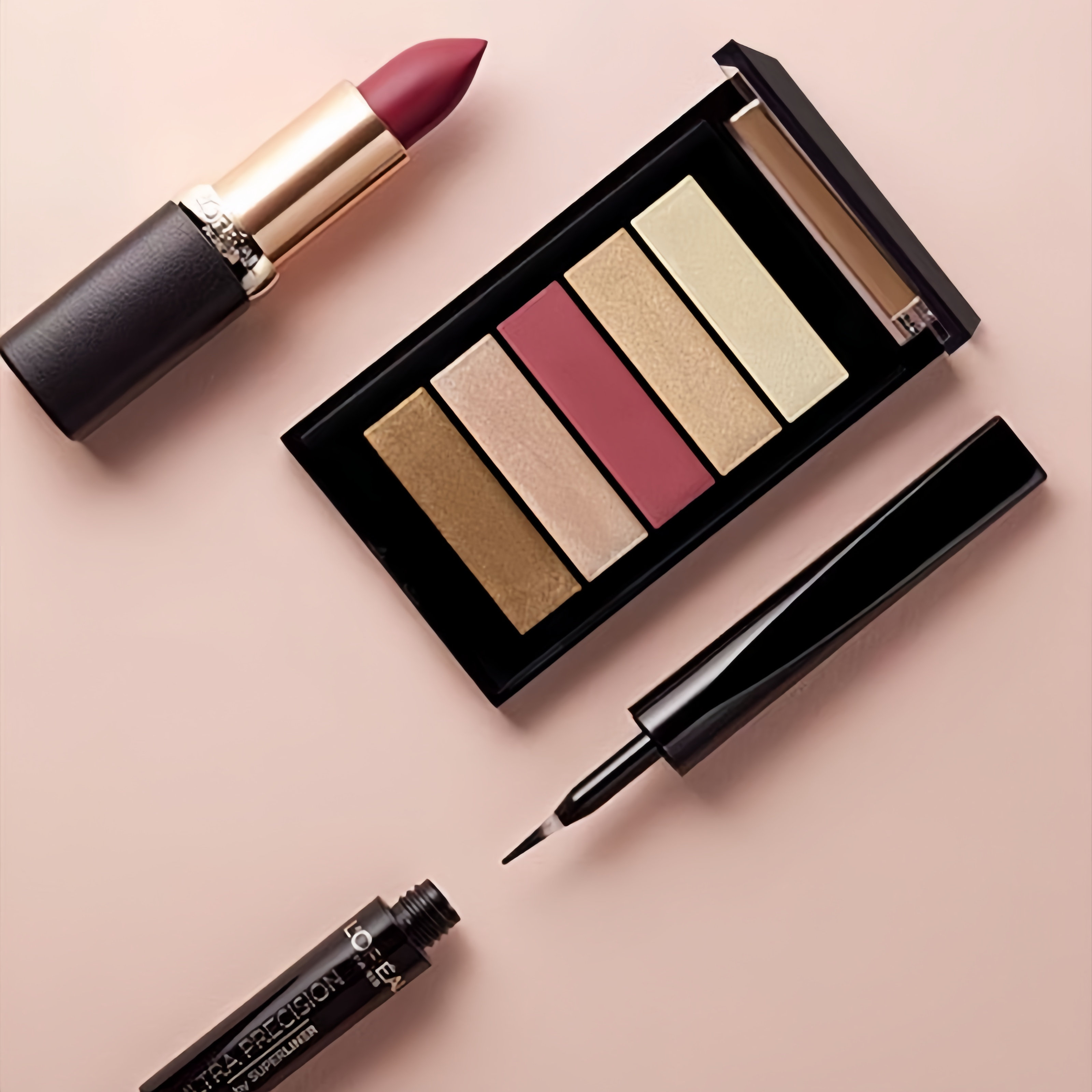 L'Oréal 5-color Matte & Pearlescent Eyeshadow Palette T4973