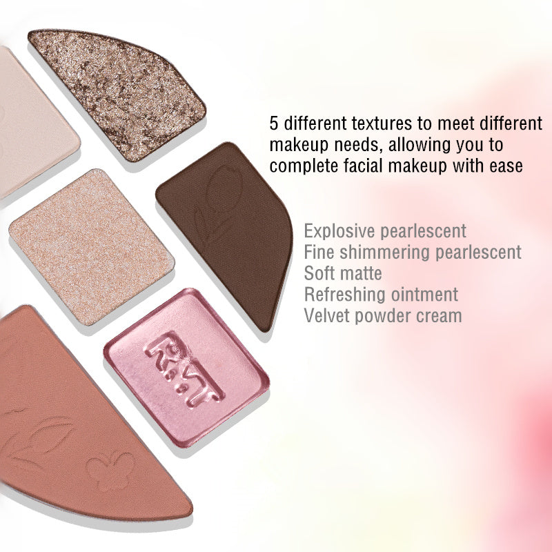 ROMANTIC BEAUTY Flower Spectrum All-In-One Makeup Palette T3828