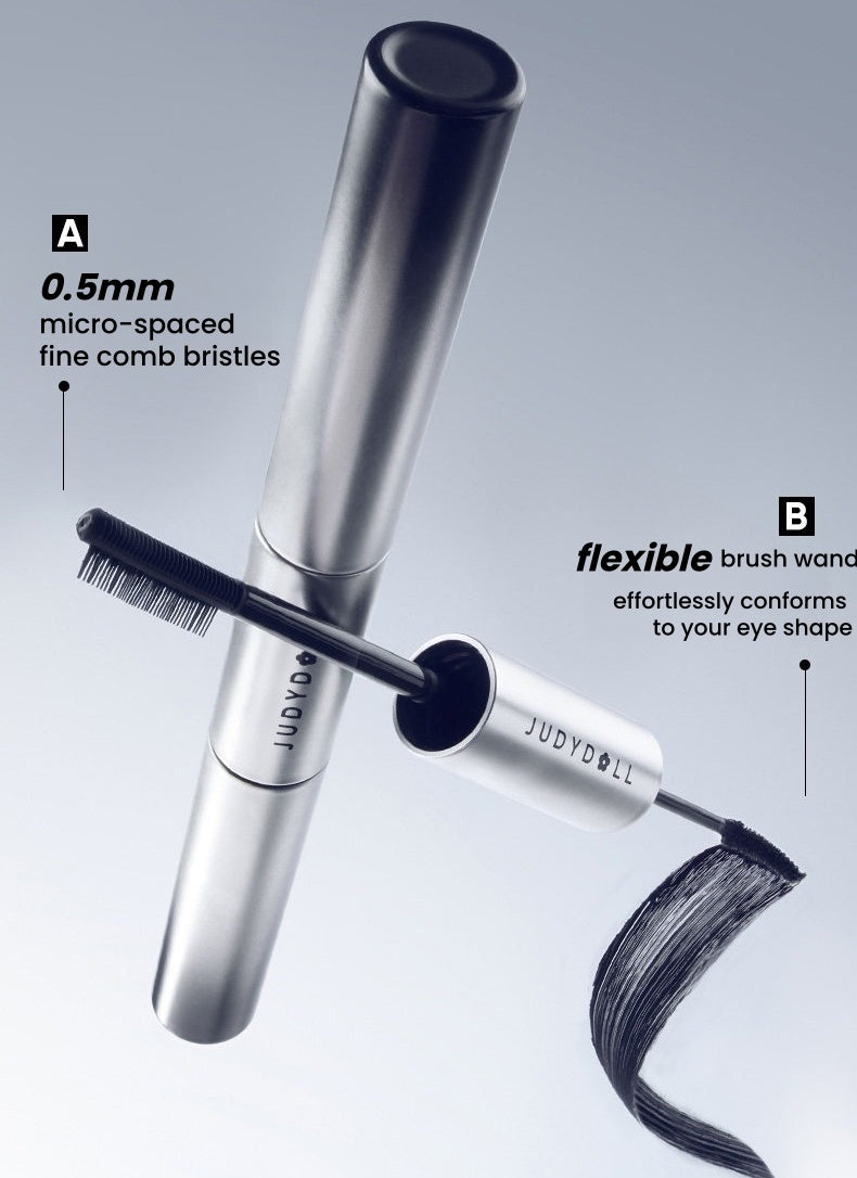JUDYDOLL Long-wear Waterproof Double-head Mascara T5857